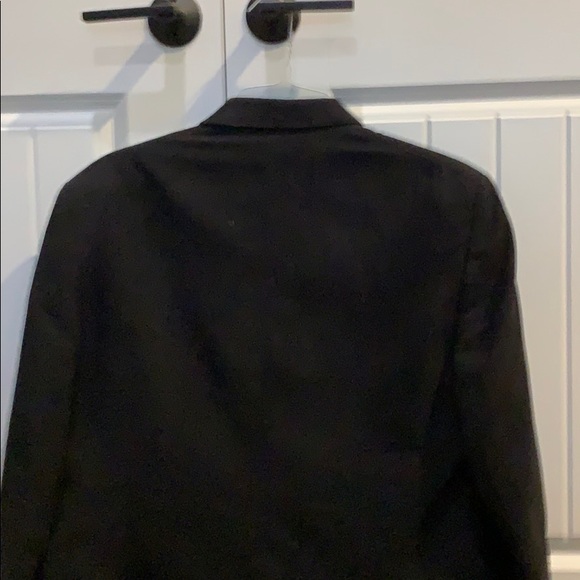 Calvin Klein sport coat 42l black velvet feel - Picture 5 of 5